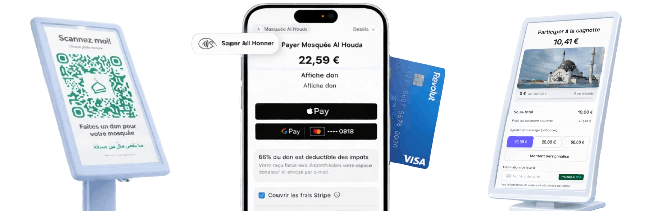 Outils Donoor pour mosquées